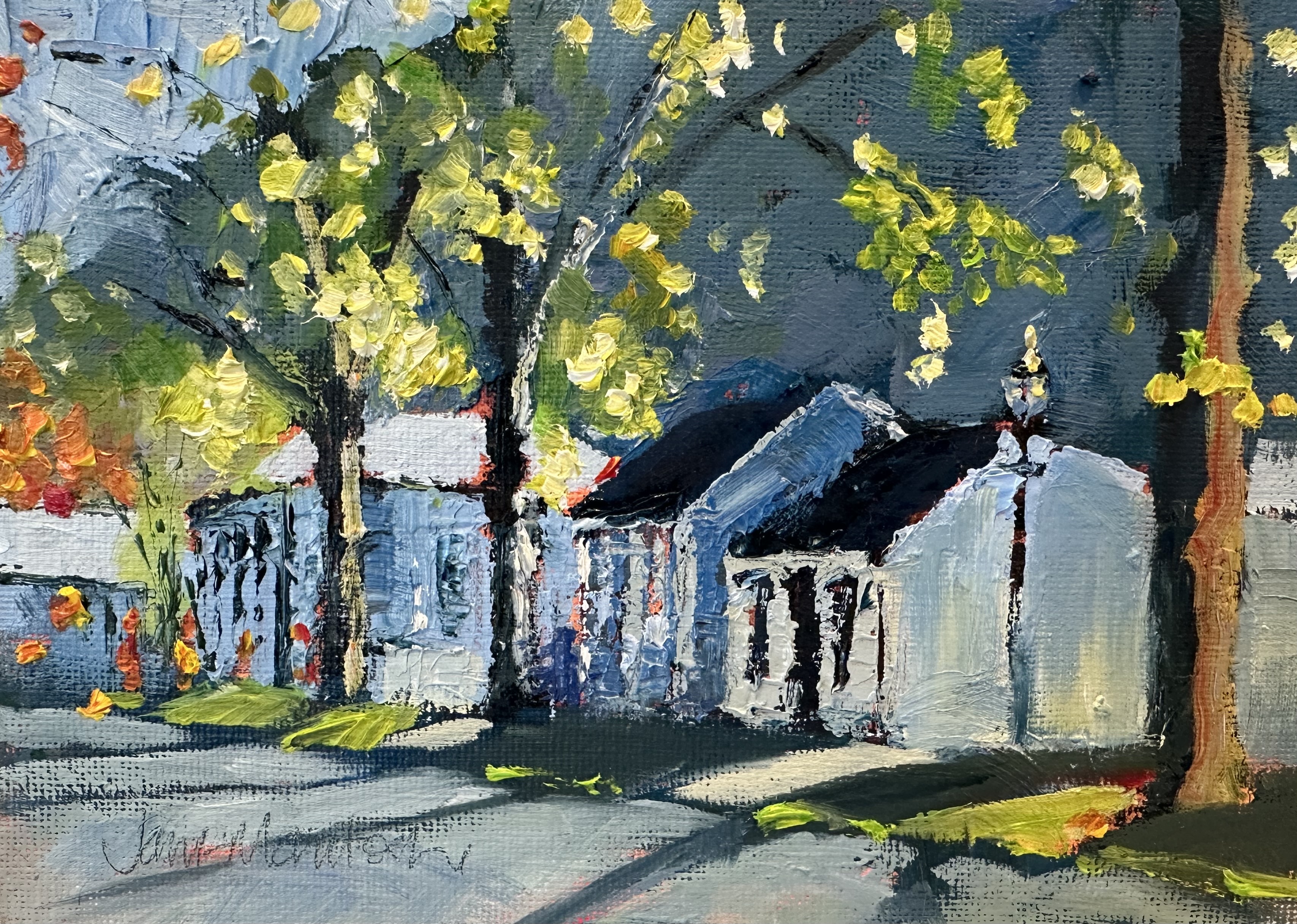jane MacIntosh | Autumn  in Arrowtown  | McATamney Gallery and Design Store | Geraldine NZ